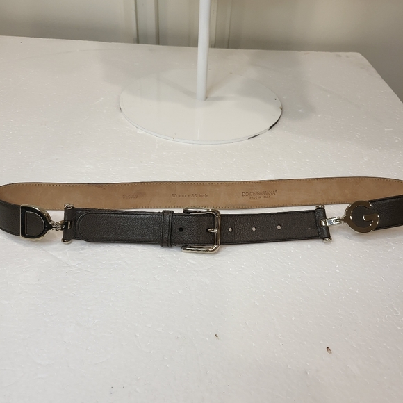 Dolce & Gabbana Accessories - Dolce & Gabbana leather belt